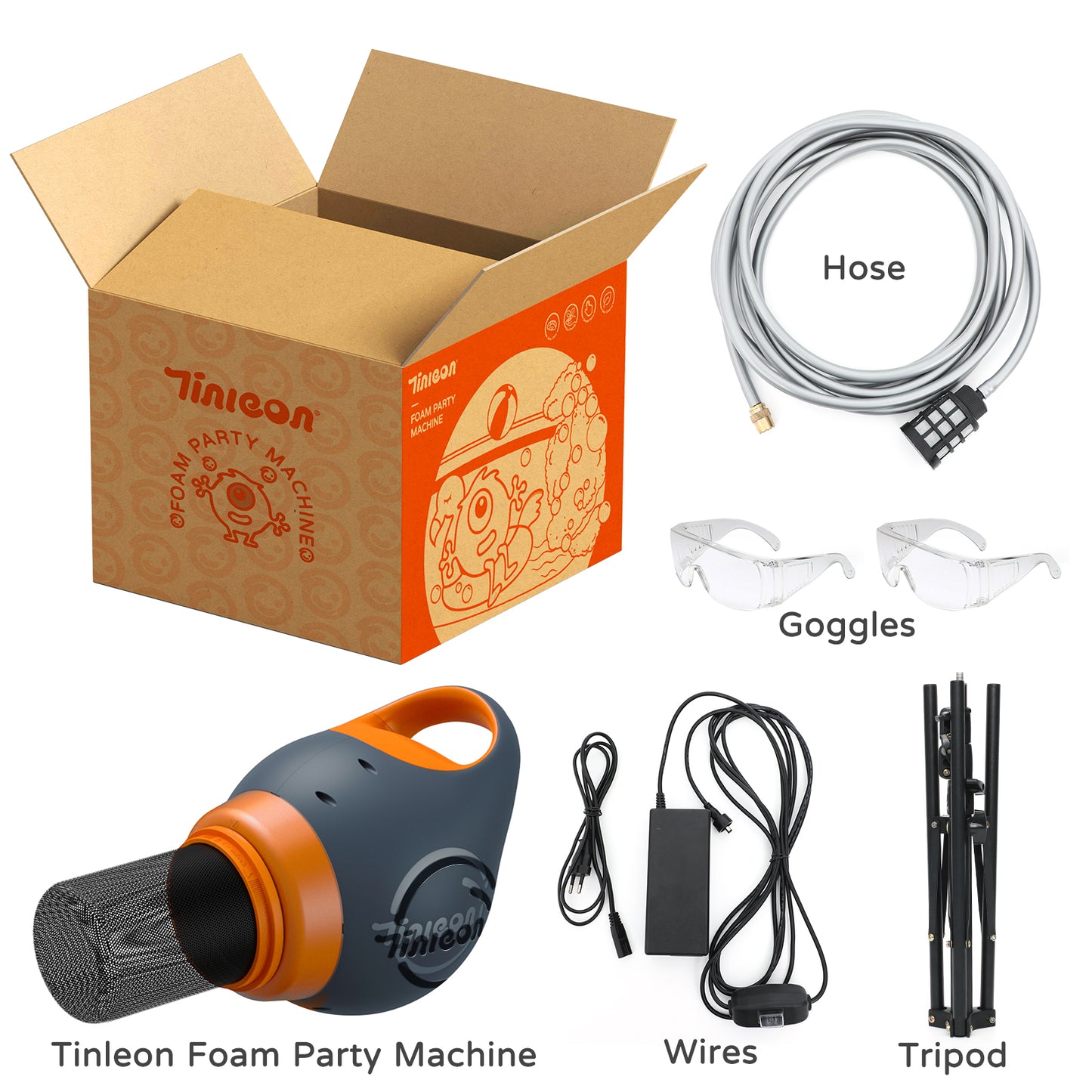Tinleon Party Foam Machine